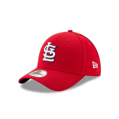 Red St. Louis Cardinals Hat - New Era MLB Team Classic 39THIRTY Stretch Fit Caps USA1690378